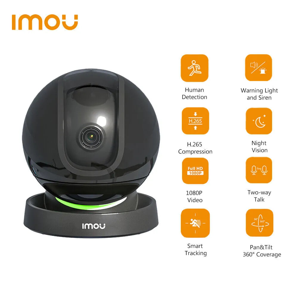 Imou interior negra 360°